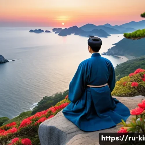 Home 25 부산 해운대 이름 유래 - **An ancient scholar's contemplation at Dongbaekdo:**
A visually stunning, high-resolution image...